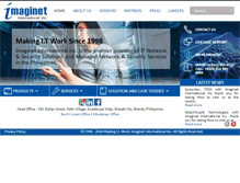 Tablet Screenshot of imaginet.com.ph